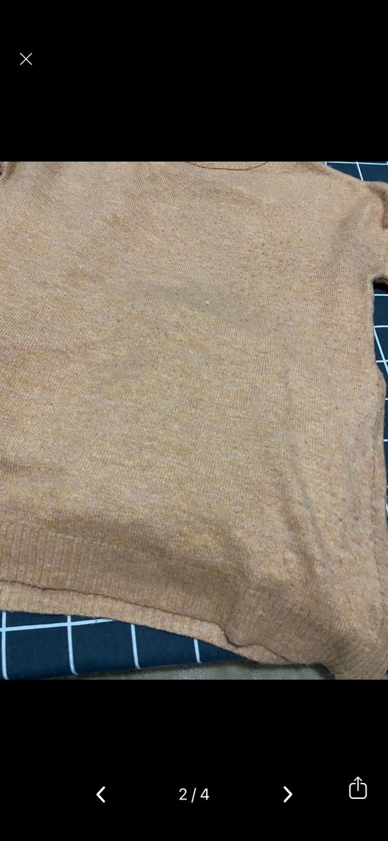 Bej Kadın Triko Boğazlı Kazak - Görsel 2