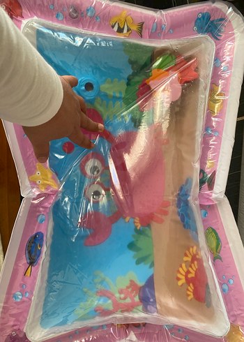 Pembe Renkli Çocuk Oyun Matı - Görsel 2