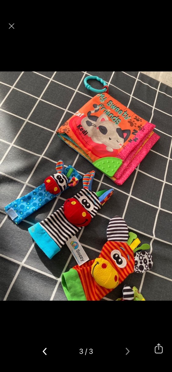 Çıngıraklı eldiven ve Kitap - Görsel 3