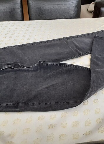 38 Beden Siyah kadın pantolon mavi jeans
