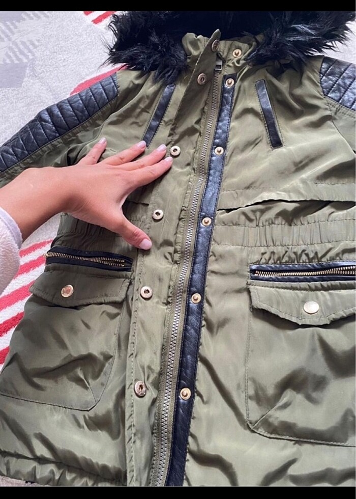 Kız çocuk mont - Görsel 3