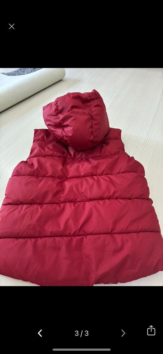 Çocuk kapşonlu yelek - Görsel 3