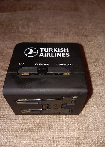 THY Logolu Multifonksiyonel Çoklu Bölge Adaptörü