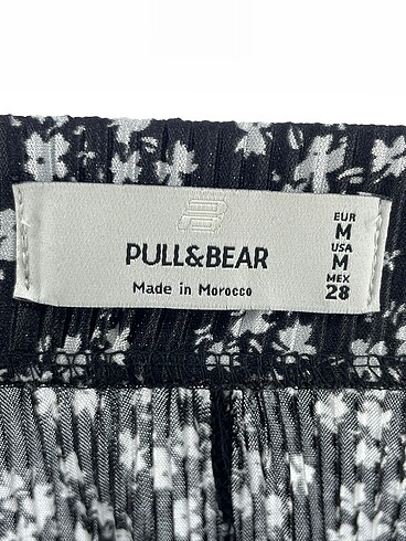 m Beden siyah Renk Pull and Bear Düz Kesim %70 İndirimli.