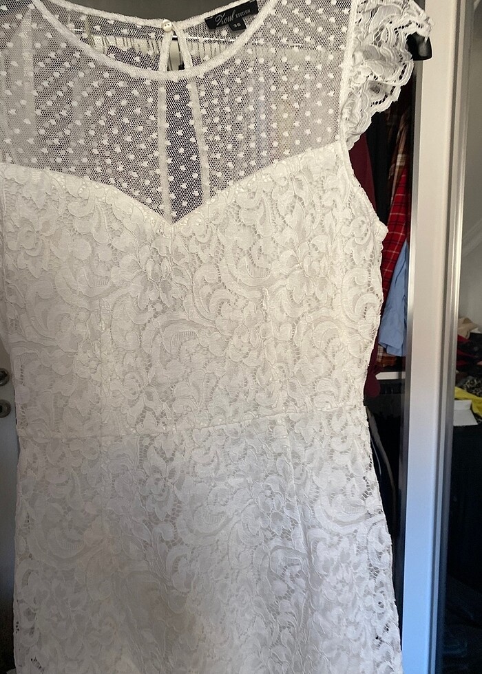 Beyaz elbise - Görsel 2