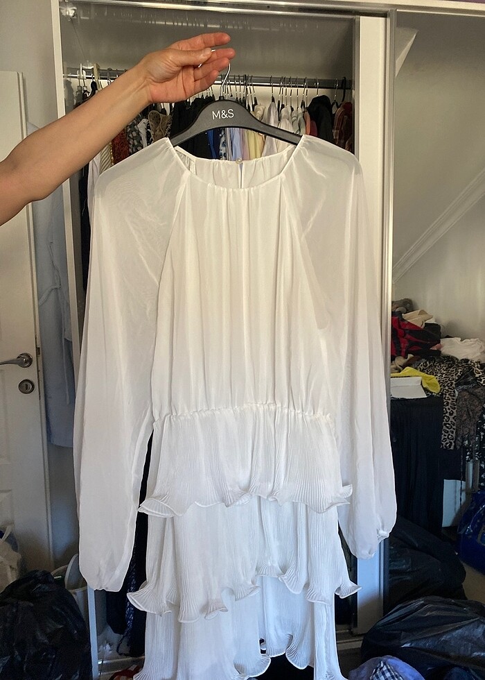 Beyaz elbise - Görsel 2