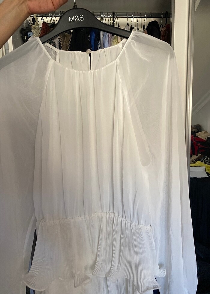 Beyaz elbise - Görsel 3