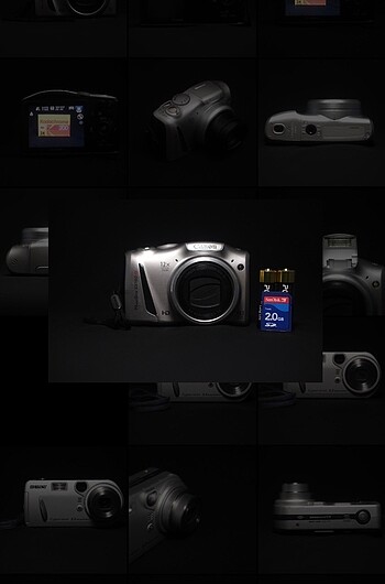 Canon SX150 IS Dijital Fotoğraf Makinesi ve Hafıza Kartı