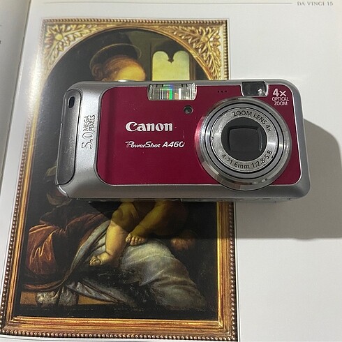 Canon Powershot A460 Dijital Fotoğraf Makinesi