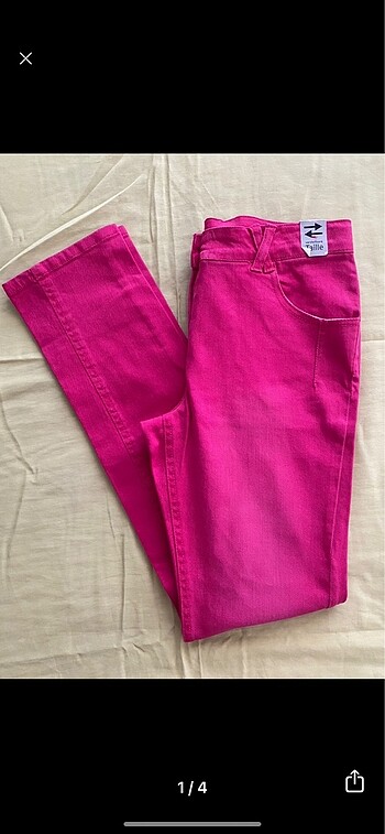 pembe kot pantolon