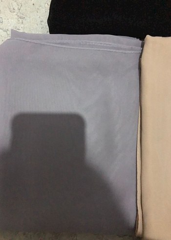 Bej Kadın Şal - Minimalist Normcore Tasarım - Görsel 2