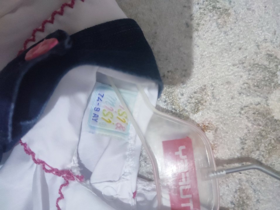 Nakışlı Pembe kiz bebek tulumu - Görsel 3