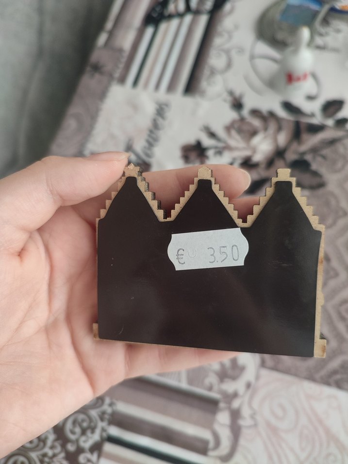 Renkli Brugge Temalı Puzzle Magnet - Görsel 2