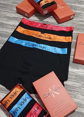 Calvin Klein CALVİN-KLEİN KUTULU ERKEK BOXER 3 ADET M