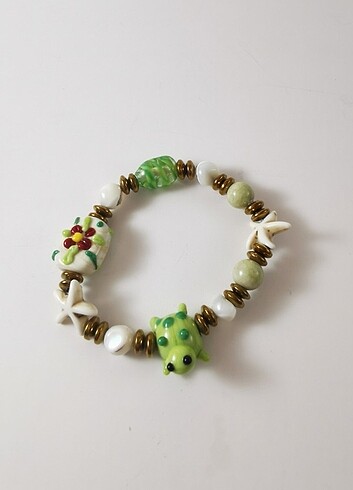 Murano Cam boncuk Handmade bileklik 