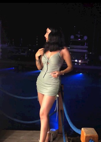 Kadın Askılı Mini Elbise