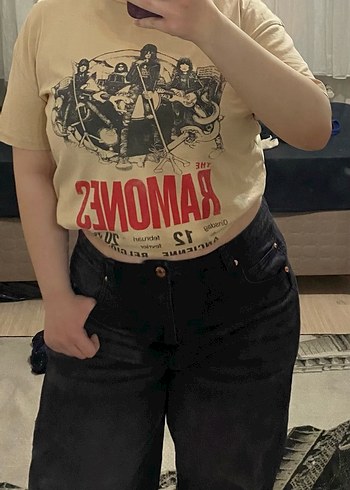 Rock Punk Baskılı Tişört - Görsel 2