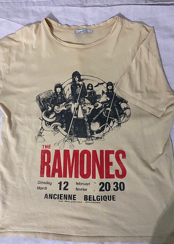 Rock Punk Baskılı Tişört - Görsel 3