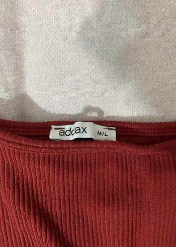 Kırmızı Crop Top - Görsel 2