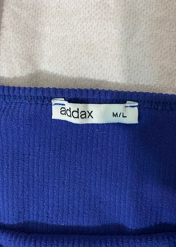 mavi crop top - Görsel 3