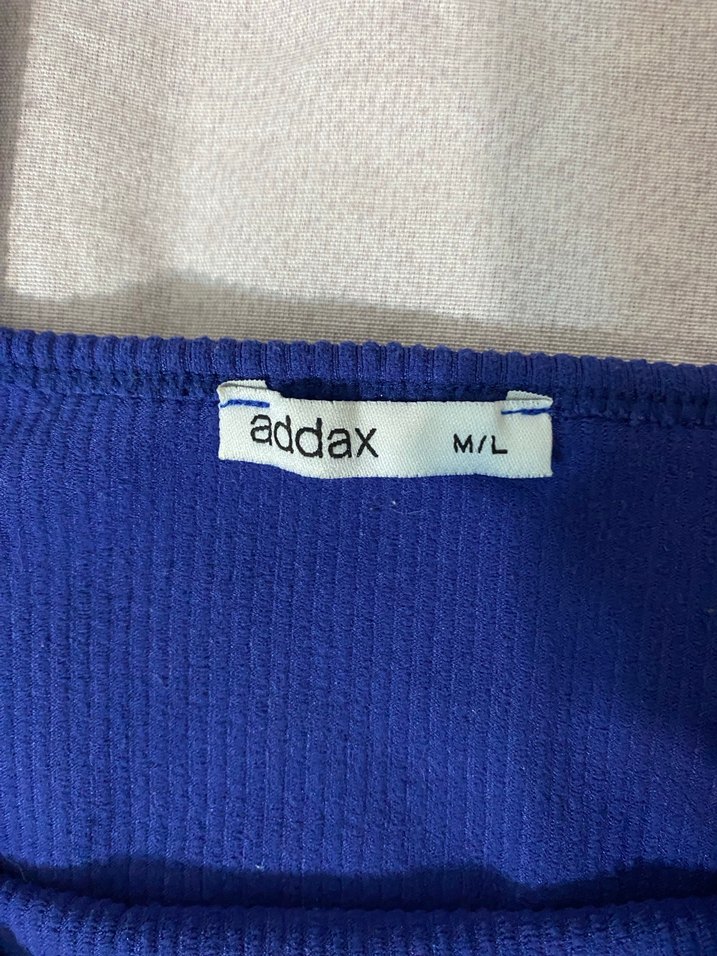 mavi crop top - Görsel 3