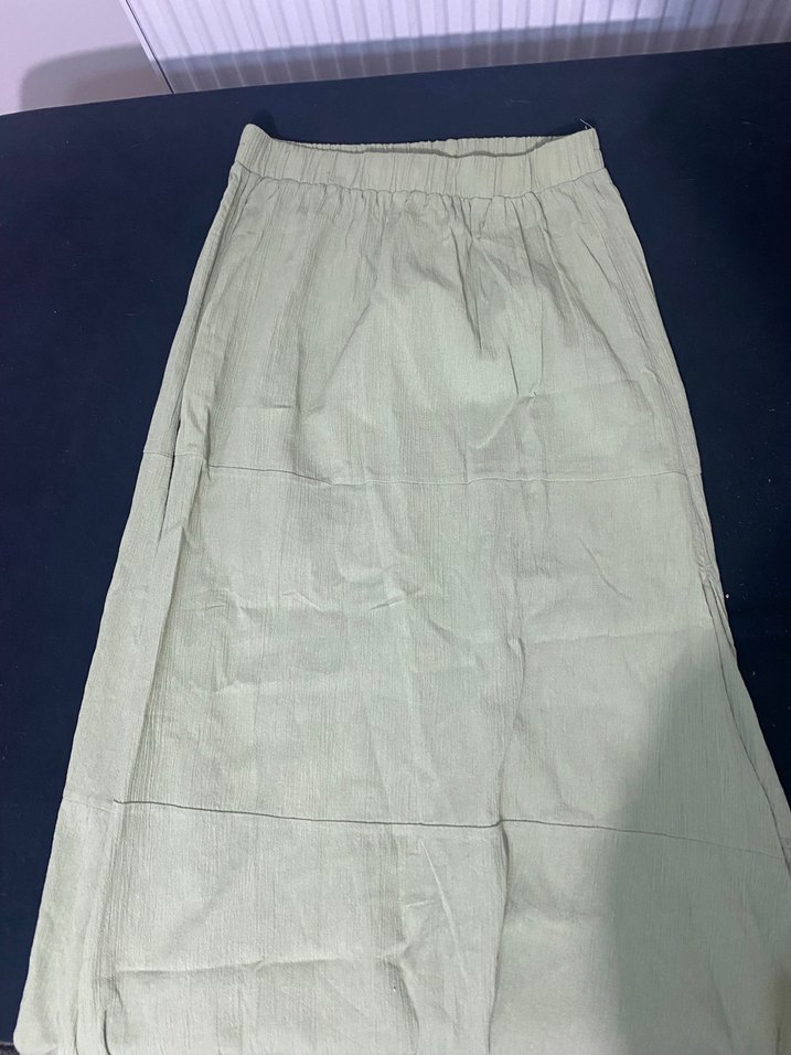 YeşilKeten  Etek - Görsel 2