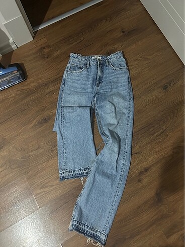 PULL&BEAR YÜKSEL BEL İSPANYOL PAÇA JEAN