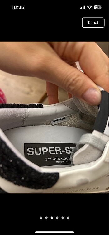 37 Beden Golden goose