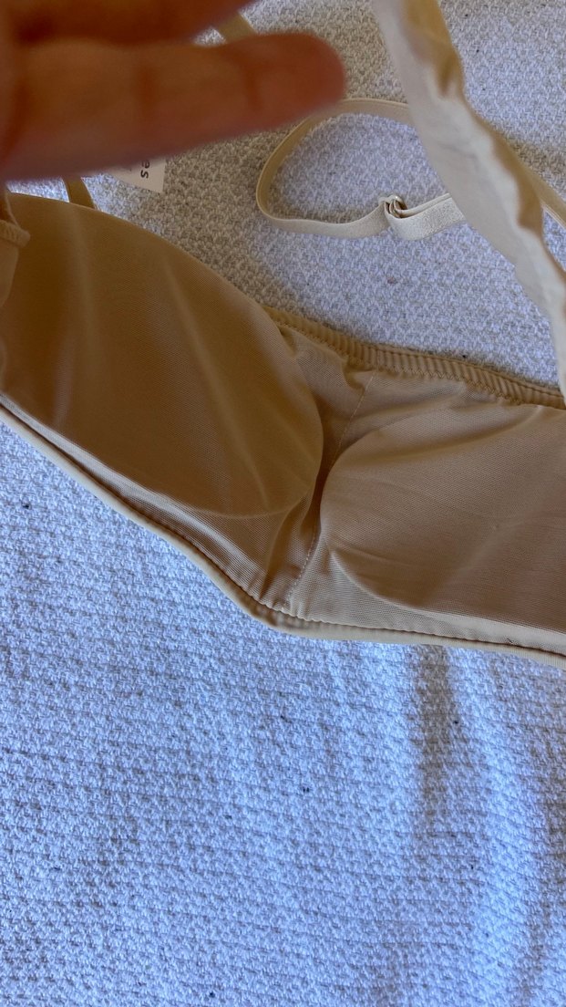 Lefties Bej Renkli straplez Sütyeni - Görsel 3