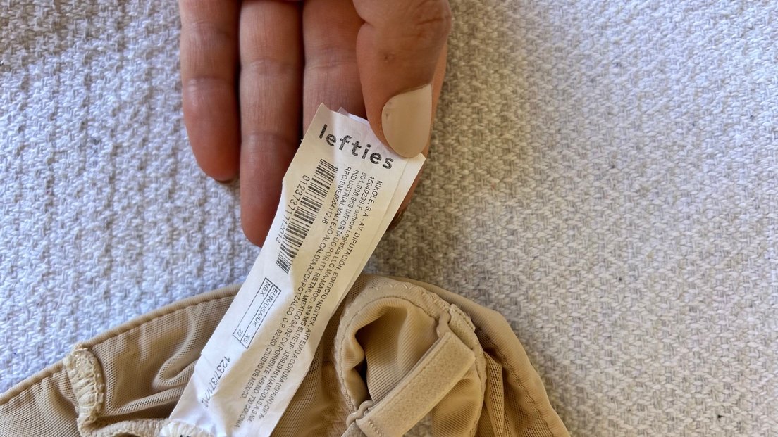 Lefties Bej Renkli straplez Sütyeni - Görsel 4