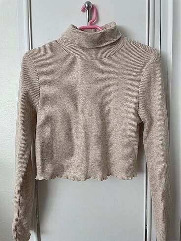 CROP TRİKO BLUZ