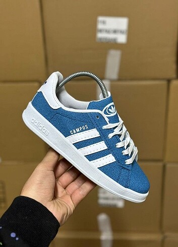 40 Beden mavi Renk Adidas campus spor ayakkabı 