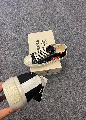 39 Beden siyah Renk Converse comme des garçons