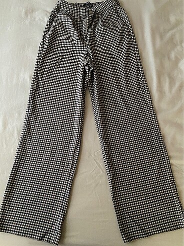 xs Beden Wide Leg Kumaş Pantolon
