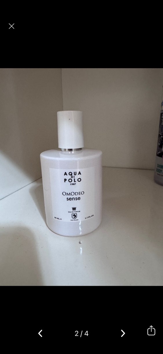 Aqua Di Polo 1987 Omodeo Sense Kadın Parfüm 50ml - Görsel 2