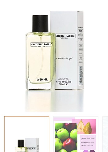 Frederic Patric Kadın Parfümü 50 ml - Görsel 4