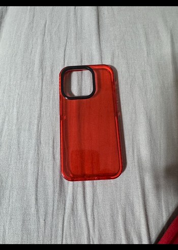 iphone 15 Pro Kırmızı Telefon Kılıfı - Görsel 2