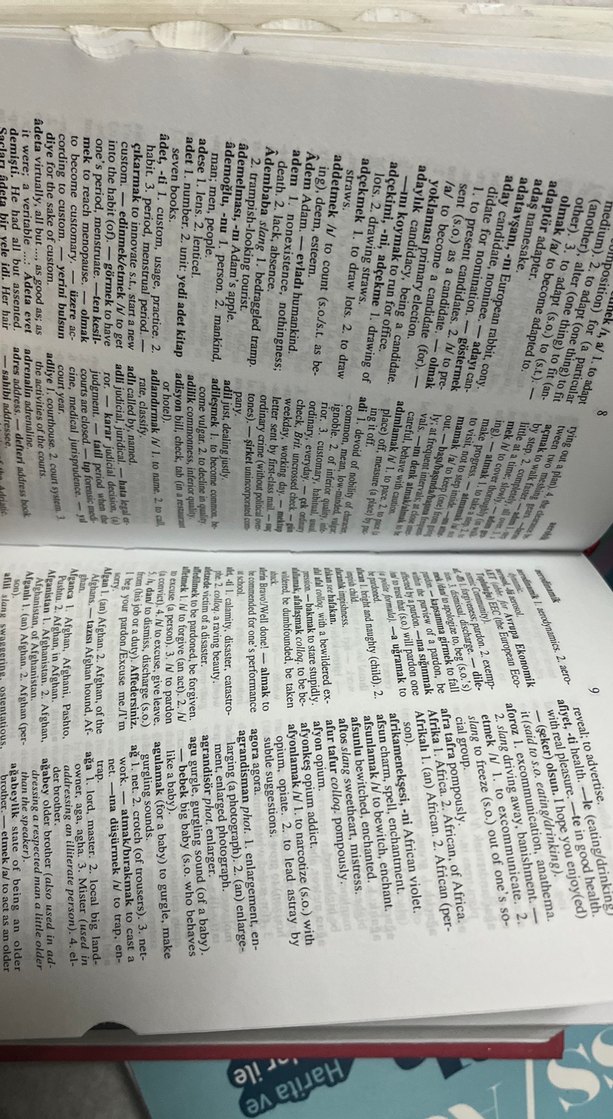 Redhouse Yeni İngilizce-Türkçe Sözlük - Görsel 3