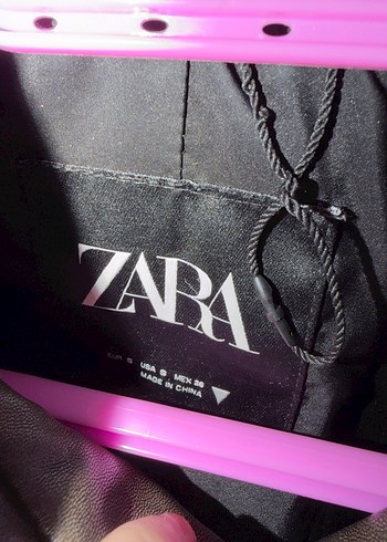 Haki Deri Biker Ceket - Görsel 3