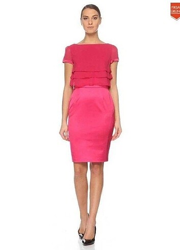 Roman petrol mavi abiye elbise - Görsel 5