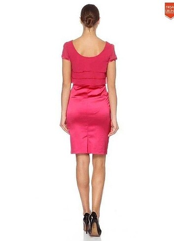 Roman petrol mavi abiye elbise - Görsel 6