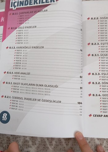 Yeni Nesil Matematik 8. Sınıf Soru Bankası