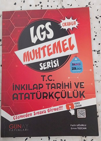 LGS Muhtemel Serisi İnkılap Tarihi ve Atatürkçülük