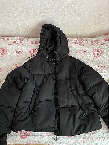 s Beden siyah Renk Pull&Bear Mont