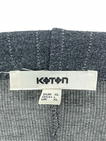 xl Beden gri Renk Koton Mini Etek %70 İndirimli.