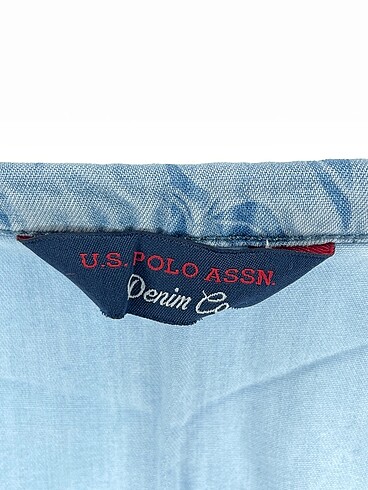 38 Beden mavi Renk U.S Polo Assn. Günlük Elbise %70 İndirimli.