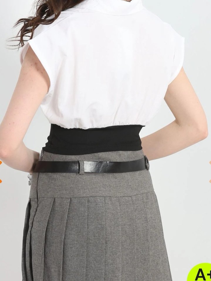 Gömlek yaka bluz - Görsel 3