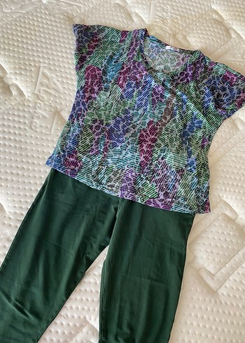 Bohem Esintili Pijama Takımı