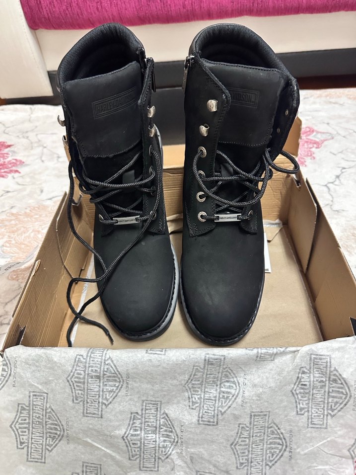 Harley Davidson Frisco Nubuk Erkek Bot - Görsel 3