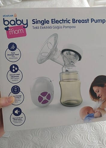 Baby plus elektrikli süt sağma makinası sadece iki kez kullanıld